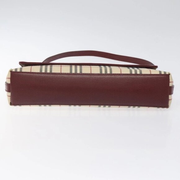 BURBERRY Nova Check Shoulder Bag Canvas Beige - Picture 5 of 16